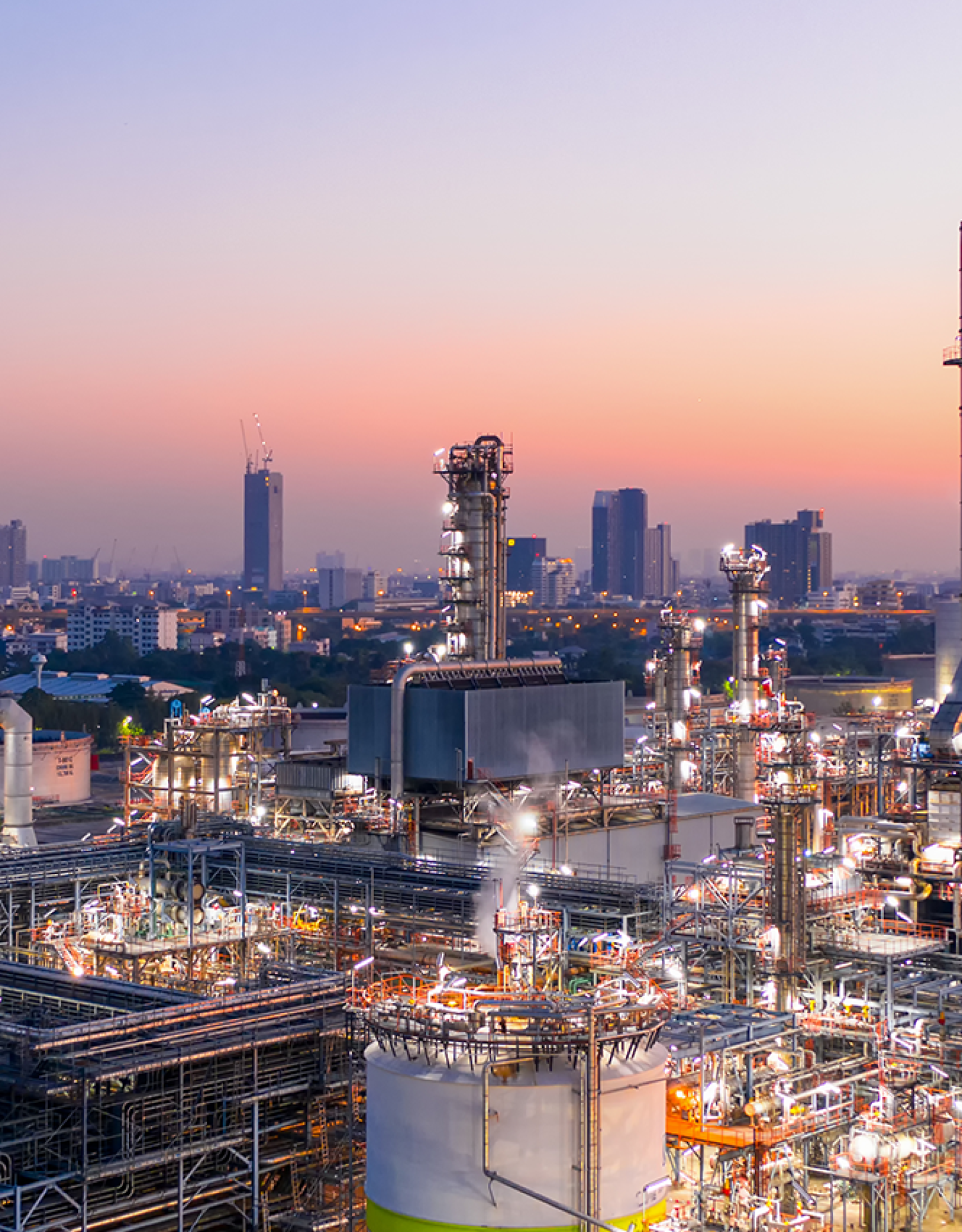Coastal Oil Refinery