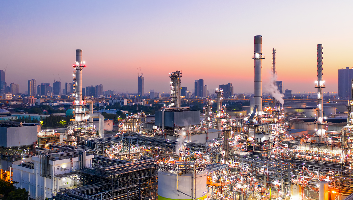 Coastal Oil Refinery